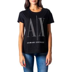 Armani Exchange Damen T-shirt 8nytdxyjg3z8218 T-Shirt, Schwarz, M von Armani Exchange