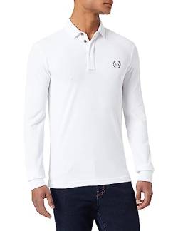 Armani Exchange Herren 8nzf79 Poloshirt, Weiß, M von Armani Exchange