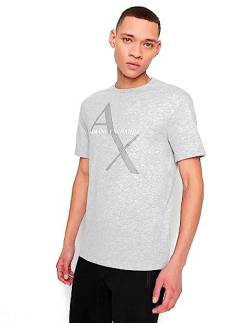 Armani Exchange Herren 8nzt76 T-Shirt, Grau, M von Armani Exchange