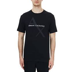 Armani Exchange Herren 8nzt76 T-Shirt, Schwarz, XS von Armani Exchange