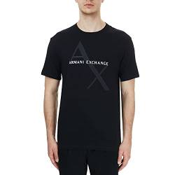 Armani Exchange Herren 8nzt76 T-Shirt, Schwarz, XXL von Armani Exchange