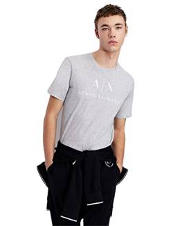 Armani Exchange Herren 8nztcj T-Shirt, Grau, L von Armani Exchange