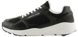 Armani Exchange Herren Bronx, PU Inserts, White Laces Sneaker, Black, 41.5 EU von Armani Exchange