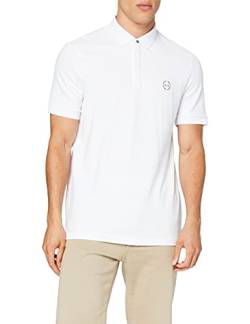 Armani Exchange Herren Elegance Poloshirt, Weiß, M von Armani Exchange