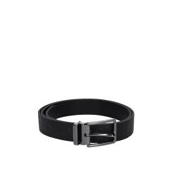 Armani Exchange Herren Gürtel mit Logo Belt, Black, TU von Armani Exchange