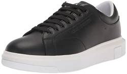 Armani Exchange Herren Men's, Basic, Back Extended Logo, Black Sneaker, 44 EU von Armani Exchange