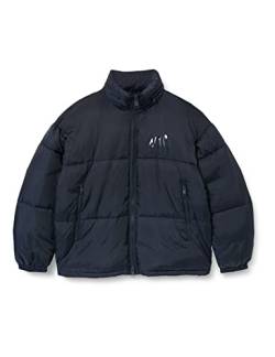 Armani Exchange Herren Nachhaltig, Schlüsseloptik, Reißverschluss Jacket, Navy, XL von Armani Exchange