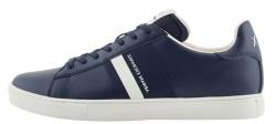 Armani Exchange Herren Paris Double line Sneaker, Navy+ Off White, 39 EU von Armani Exchange