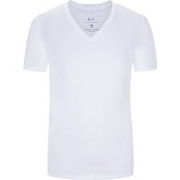 Armani Exchange Leichtes T-Shirt mit V-Ausschnitt von Armani Exchange