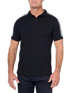 Armani Exchange Men's Short Sleeve Jacquard Logo Polo Shirt, DEEP Navy, M von Armani Exchange