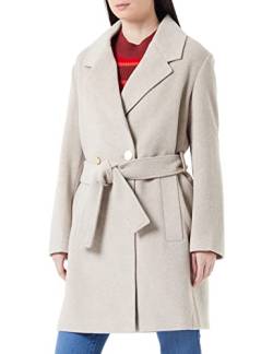 Armani Exchange Women's Single Maxi Button with Belt Wool Coat, Noise, Medium von Armani Exchange