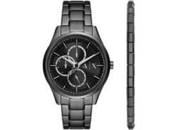 Multifunktionsuhr ARMANI EXCHANGE Armbanduhren schwarz Herren Quarzuhren von Armani Exchange