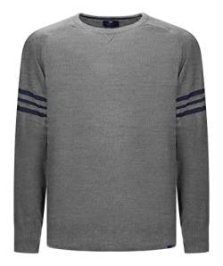 Armata di mare Herren Rundhalsausschnitt Pullover, Dunkle Grau, Small von Armata di Mare