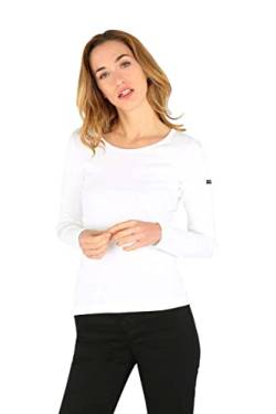 Armor Lux Damen Annaïg Pullover, weiß, 34 von Armor Lux