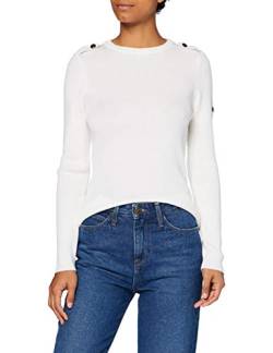 Armor Lux Damen Pull Marin Redon Femme Pullover, Milk, Large von Armor Lux