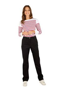 Armor Lux Damen Trimaran Klassische Hose, Schwarz, 44 EU von Armor Lux