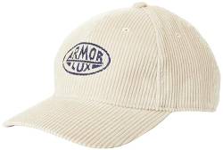 Armor Lux Unisex Cap, Velours, gerippt Baseballkappe, Natur, One Size von Armor Lux