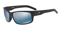 Arnette Herren 43122 Sonnenbrille, Schwarz (Matte Black), 61 von Arnette