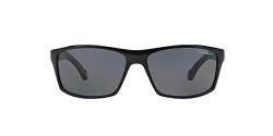 Arnette Herren Polarized Boiler 4207_41/81 (61 Mm) Sonnenbrille, Schwarz, 61 EU von Arnette