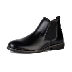 Aro Lora Herren Chelsea Stiefel aus Wildleder Klassische Slip on Stiefel für Herren Schwarz 201 42 von Aro Lora