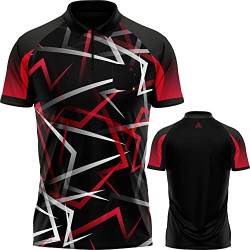 Arraz Flare Dartshirt Black & Red XXL von Arraz