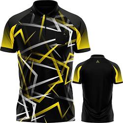 Arraz Flare Dartshirt Black & Yellow XXXL von Arraz