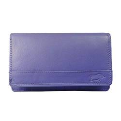 Arrigo Unisex-Adult Flap Wallet with RFID Protection, Purple, Large von Arrigo