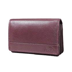 Arrigo Unisex-Erwachsene Brieftasche Geldbörse Rot (Bordeaux) von Arrigo