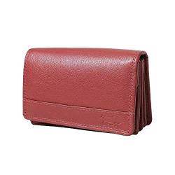 Arrigo Unisex-Erwachsene Brieftasche Geldbörse Rot (Donkerrood) von Arrigo