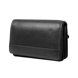 Arrigo Unisex-Erwachsene Brieftasche Geldbörse Schwarz (Zwart) von Arrigo