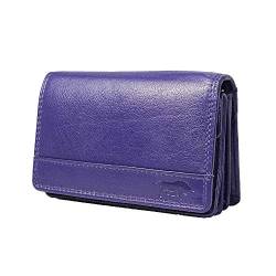 Arrigo Unisex-Erwachsene Brieftasche Geldbörse Violett (Aubergine) von Arrigo