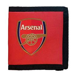 Arsenal FC Herren-Geldbeutel, offizielles Fußball-Wappen, rot, Einheitsgröße von Arsenal F.C.
