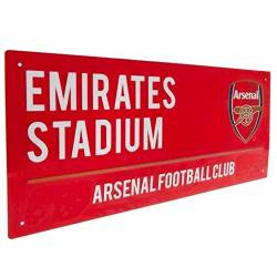 Arsenal FC Straßenschild Gr. Einheitsgröße, rot von Arsenal F.C.