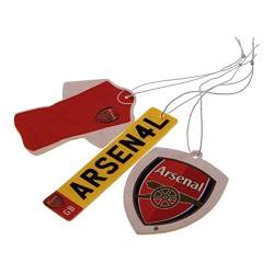 Lufterfrischer, Motiv: Arsenal FC, offizielles Lizenzprodukt, 3 Stück von Arsenal F.C.