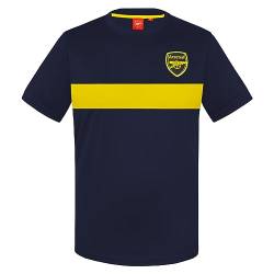 Arsenal FC - Herren Trainingstrikot aus Polyester - Offizielles Merchandise - Geschenk für Fußballfans - Dunkelblau mit gelbem Streifen - XL von Arsenal FC