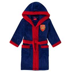 Arsenal FC - Jungen Fleece-Bademantel mit Kapuze - Offizielles Merchandise - Geschenk für Fußballfans - Blau - 11-12 Jahre von Arsenal FC