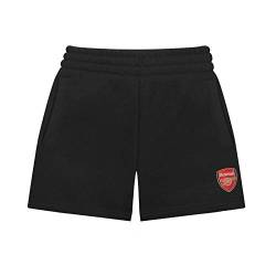 Arsenal FC - Jungen Jogging-Shorts aus Fleece - Offizielles Merchandise - Geschenk für Fußballfans - Schwarz - 12-13 Jahre von Arsenal FC