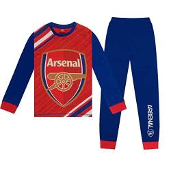 Arsenal FC - Jungen Schlafanzug mit Sublimationsdruck - Offizielles Merchandise - Geschenk für Fußballfans - Rot/Dunkelblau - 11-12 Jahre von Arsenal FC