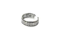 Zehenring Sterling-Silber 925 verstellbar TR16091614 in Geschenkbox von Art Gecko