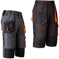 Arbeitshose 3/4 Hose Bundhose Piratenhose Shorts Bermuda Classic B Gr. 46-60 von Art.Master