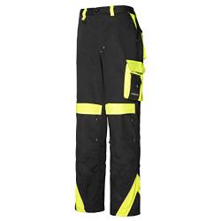 Arbeitshose Multifunktion Bundhose Classic-VIS schwarz/gelb Gr. 48 von Art.Master