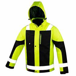 Arbeitsjacke Winterjacke Schutzjacke Winter Jacke Regenjacke Wasserabweisend gelb Gr. M-XXXL von Art.Master