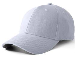 Artexia Basecap Herren 100% Baumwolle Cap Herren Kappe Herren Baseball Caps Für Herren Caps Männer Baseball Cap Herren Baseball Cap Damen Baseball Cap Herren (Weiss) von Artexia