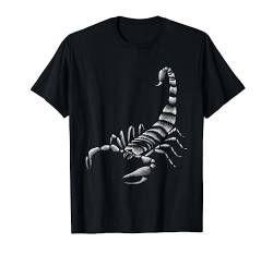 Künstlerischer Skorpion Süßes handgezeichnetes Tier Geschenk T-Shirt von Artistic Cute Chalky Hand drawn Animals