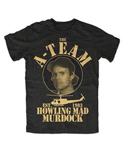 A-Team Murdock T-Shirt, Farbe: Schwarz, Größe: M von Artshirt Factory