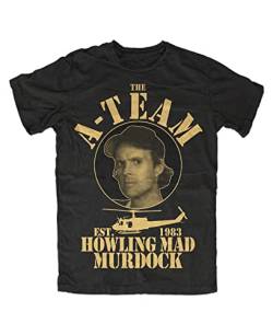 A-Team Murdock T-Shirt, Farbe: Schwarz, Größe: XL von Artshirt Factory