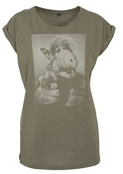 Alf Loose Girlie, Farbe: Olive, Größe: L von Artshirt Factory