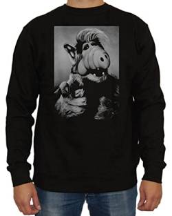 Artshirt Factory Alf Sweater, Farbe: Schwarz, Größe: 2XL von Artshirt Factory