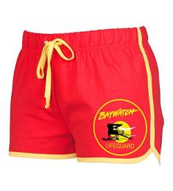 Artshirt Factory Baywatch Damen Shorts (Rot/Gelb, M) von Artshirt Factory