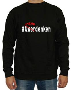 Artshirt Factory Mehrdenken Sweater, Größe: XXL, Schwarz von Artshirt Factory